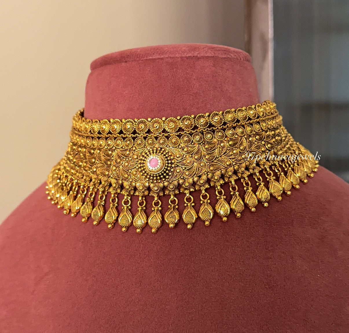 Mishti Gold Look Choker Set