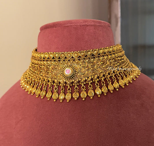 Mishti Gold Look Choker Set