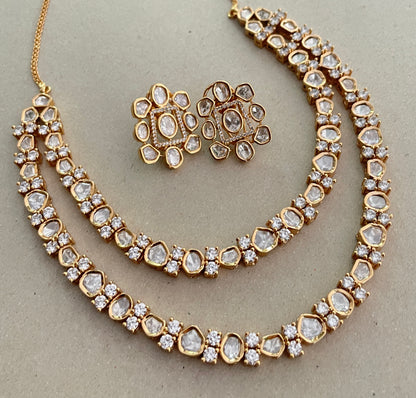 Diva Moissanite Layered Necklace