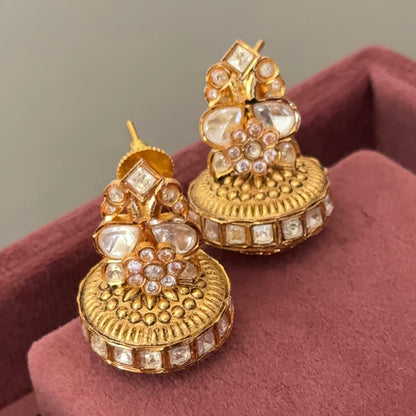 Matka Moissanite Studs