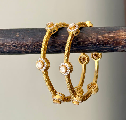 Giva Moissanite Bangles