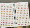 Pastel Full Border Bindi Book