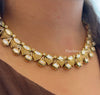 Ahana Kundan Choker With Mint Work