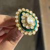Zoya Moissanite Meena Ring