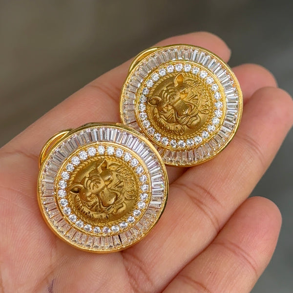 Sabya Inspired Lion Stud earrings