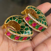 Enemal Hoop Earrings