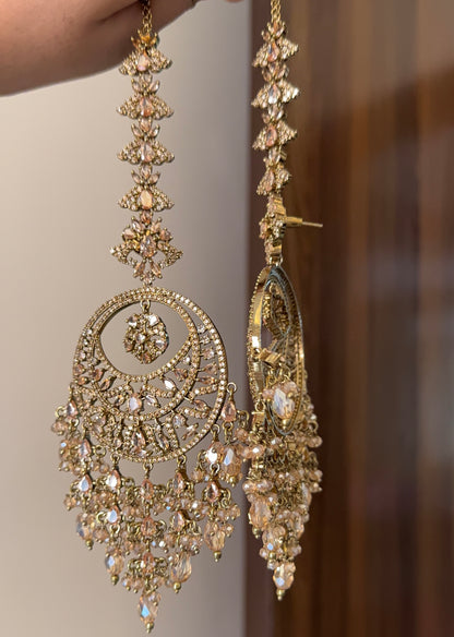 Sajdha Padmavati Earrings Tikka