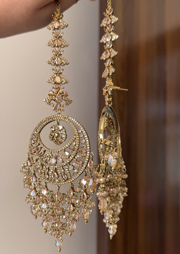 Sajdha Padmavati Earrings Tikka