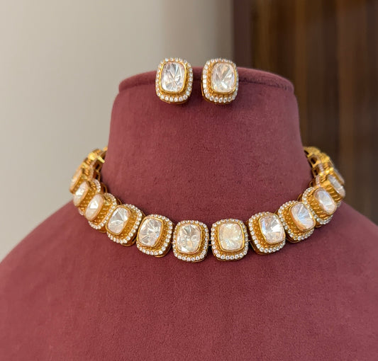 Moissanite Premium Choker Set