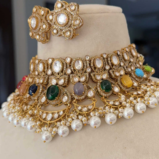 Karishma Premium Kundan Necklace Set