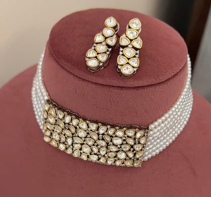 Sheil Moissanite Choker Set