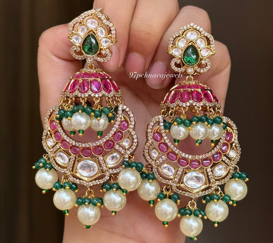 Kama Kundan Earrings