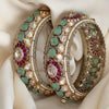 Drisha Polki Opening Bangles
