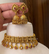 Roop Gold Look Choker Set