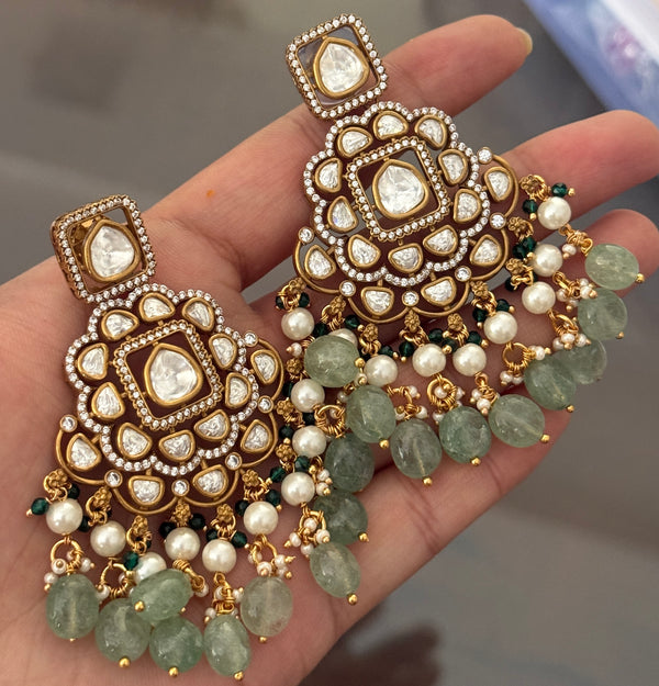 Ruhani Moissanite Earrings