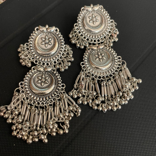 Oxidised Earrings