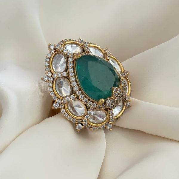 Vartika Moissanite Ring