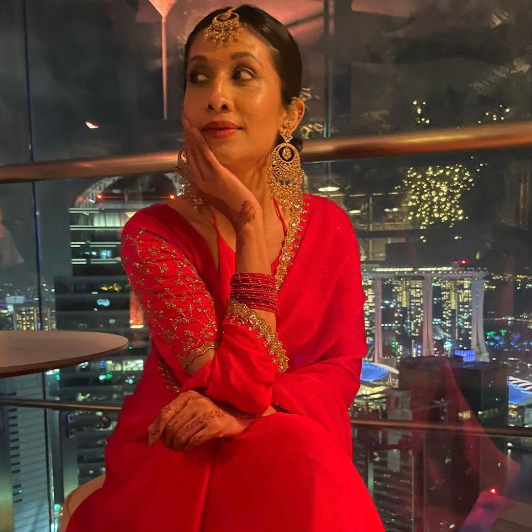 Sajdha Padmavati Earrings Tikka
