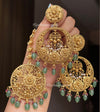Inayat Gold Chandbali Tikka