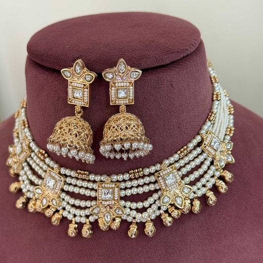 Surbhi Pearl Necklace Set