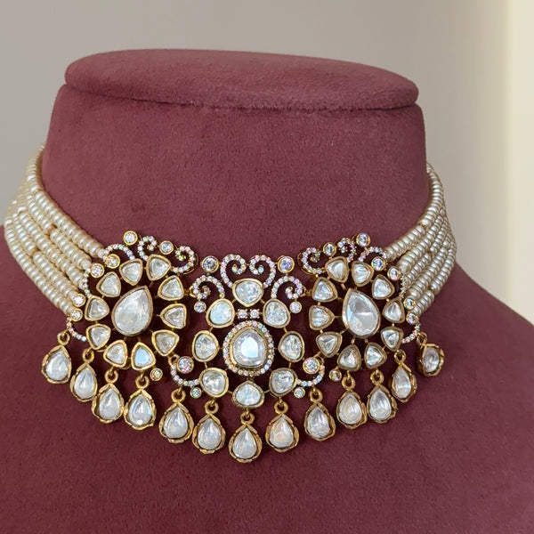 Tanisha Moissanite Necklace Set