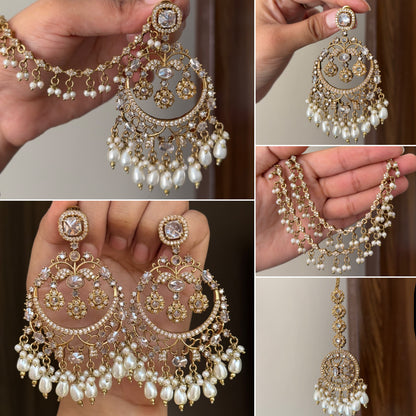 Zara Chaandbaali Tikka Set