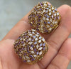Square Zirconia Studs