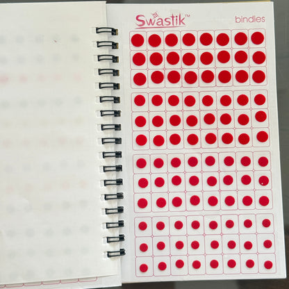 Plane Medium  Multicolored Bindi Book