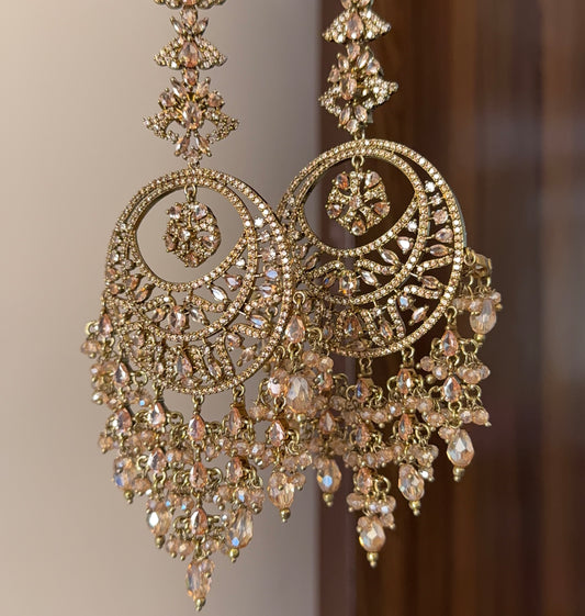 Sajdha Padmavati Earrings Tikka