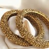 Janaki Gold Look Opening Bangles