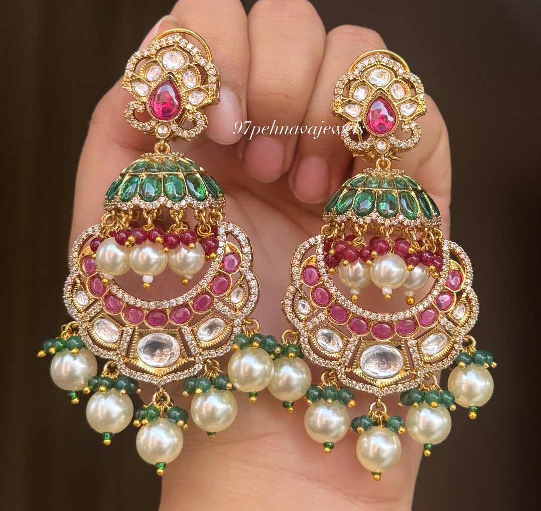 Kama Kundan Earrings