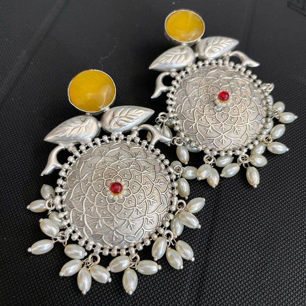 German Silver Lightweight Earrings