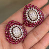 Triangular Cystal Studs