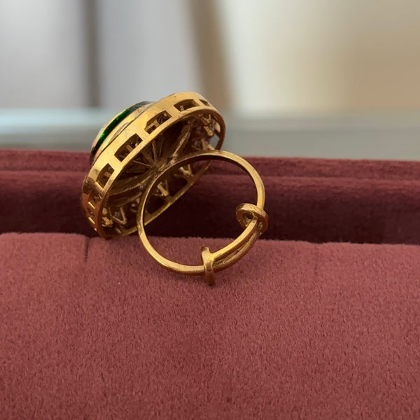 Vandhan Uncut Polki Ring