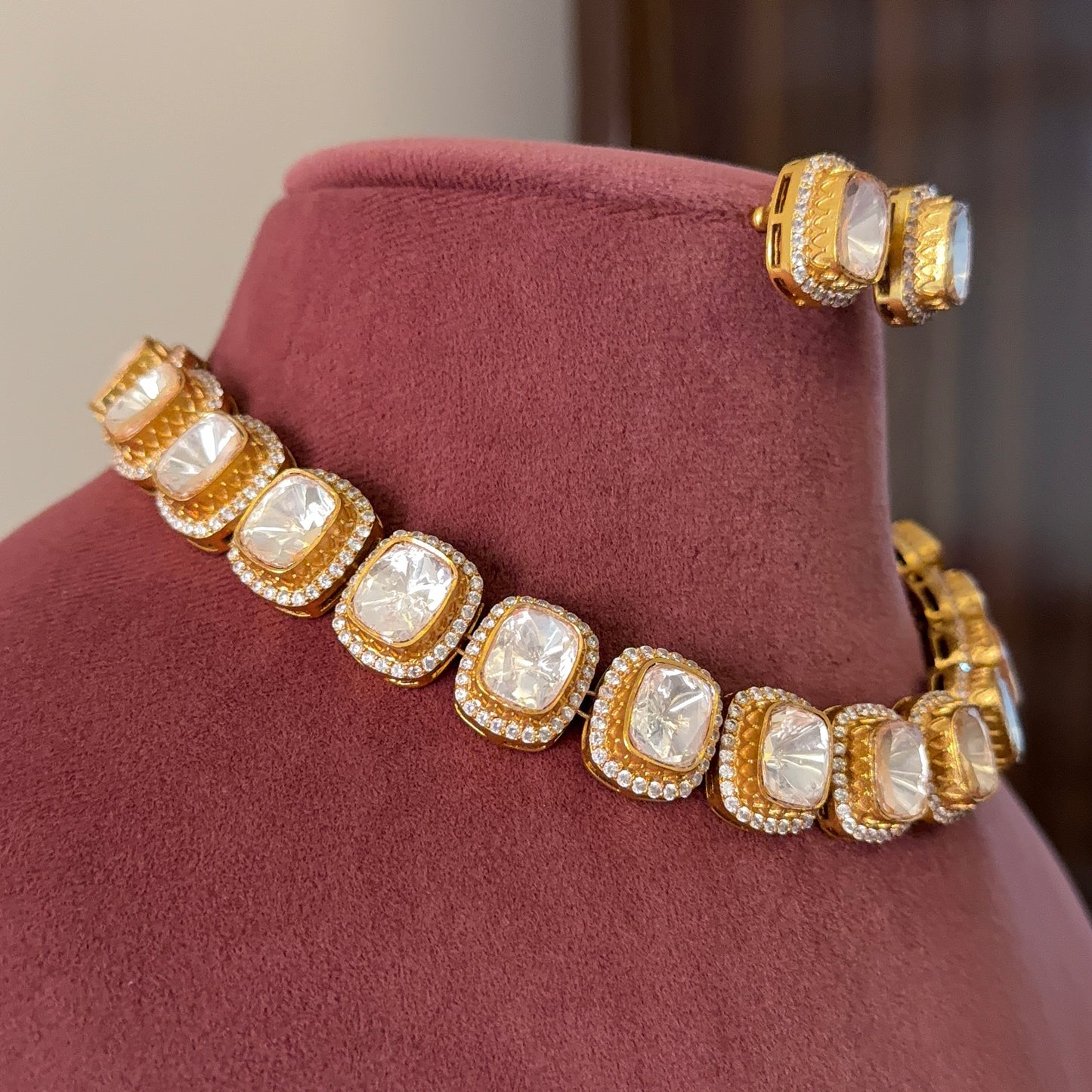 Moissanite Premium Choker Set