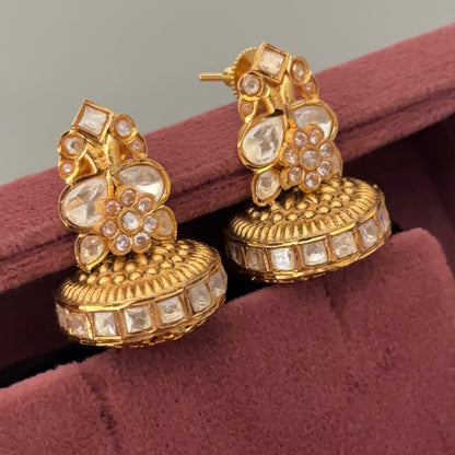 Matka Moissanite Studs