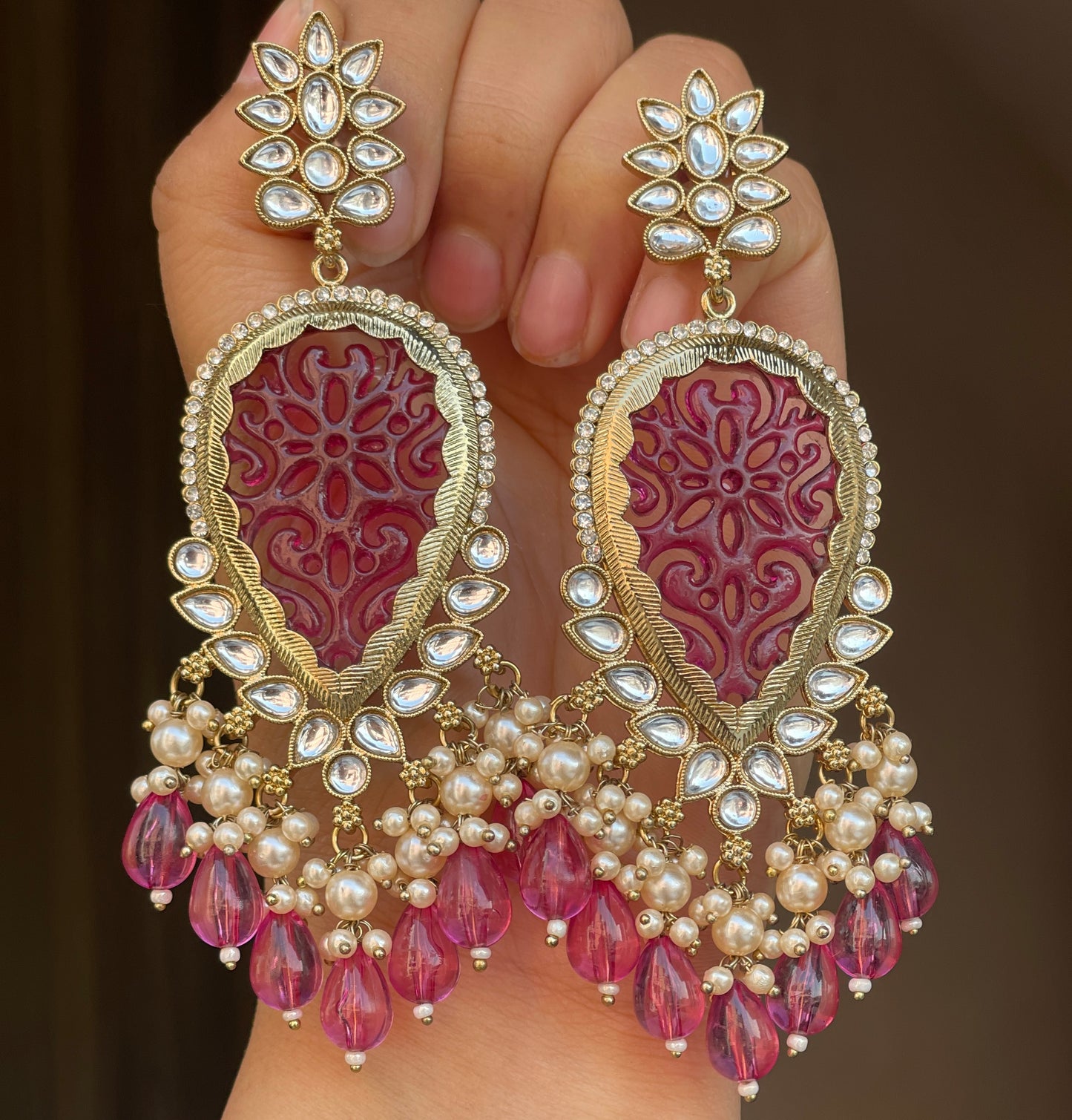 Carved Earrings