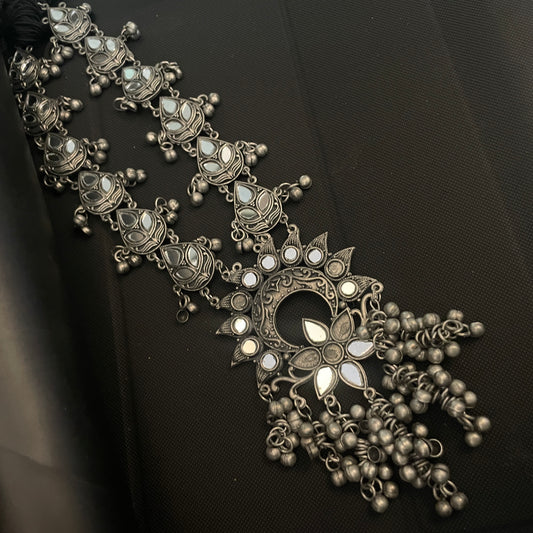 Mirror Long Necklace
