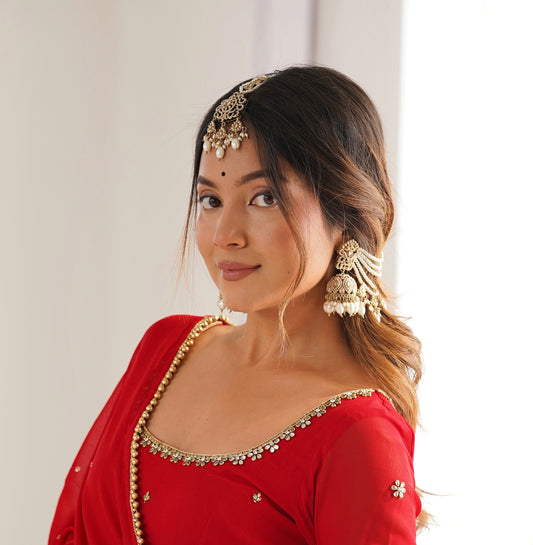 Nitya Padmavati Earrings Tikka