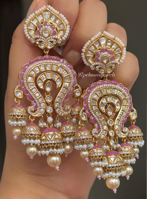 Radhika Moissanite Earrings