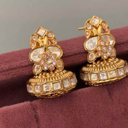 Matka Moissanite Studs