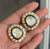 Uncut Kundan Oversized Studs