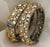 Silver Foiled Opening Polki Bangles