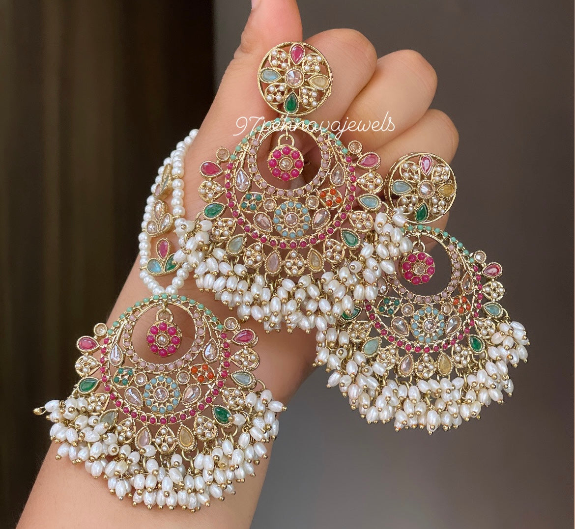 Kamya Earrings Tikka