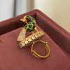 Peacock Polki Statement Ring