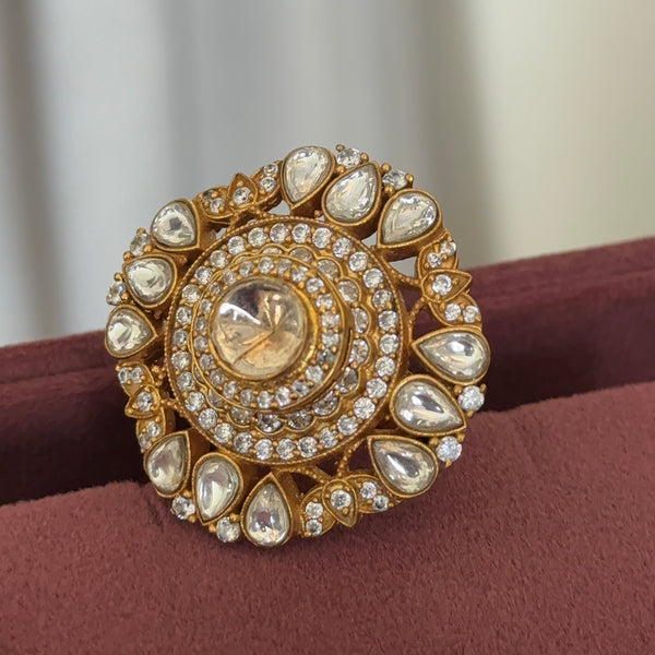 Statement Polki Ring