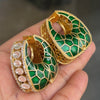 Enemal Hoop Earrings