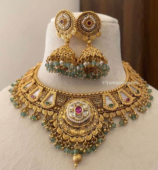 Rasiya Rajwada Necklace Set