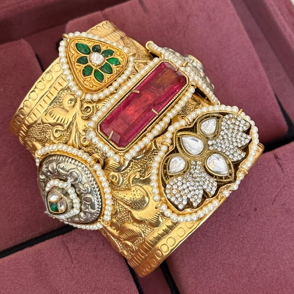 Jessica Fusion Brass Bracelet