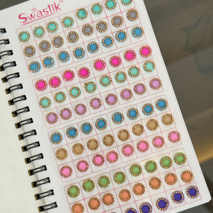 Pastel Full Border Bindi Book